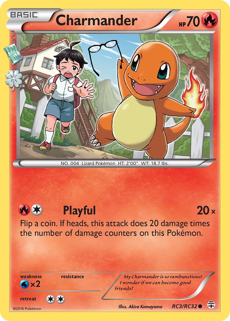 Charmander (RC3/RC32) [XY: Generations] | Mega City Incorporated