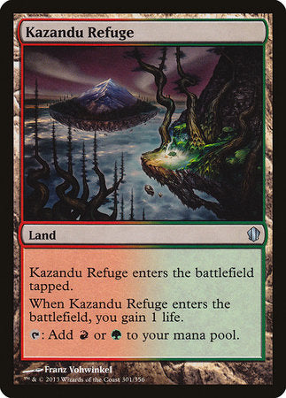 Kazandu Refuge [Commander 2013] | Mega City Incorporated