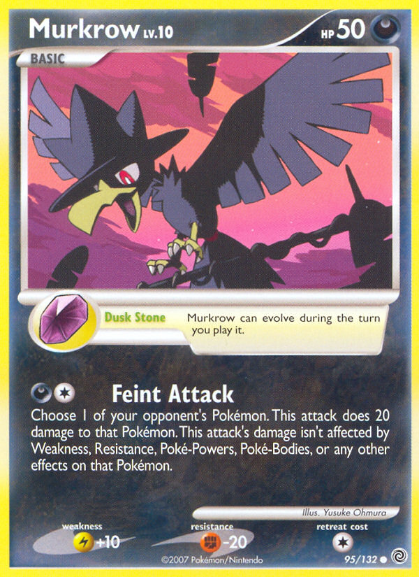 Murkrow (95/132) [Diamond & Pearl: Secret Wonders] | Mega City Incorporated