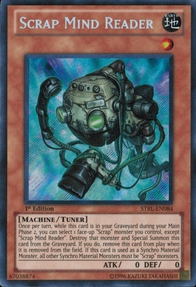 Scrap Mind Reader [STBL-EN084] Secret Rare | Mega City Incorporated