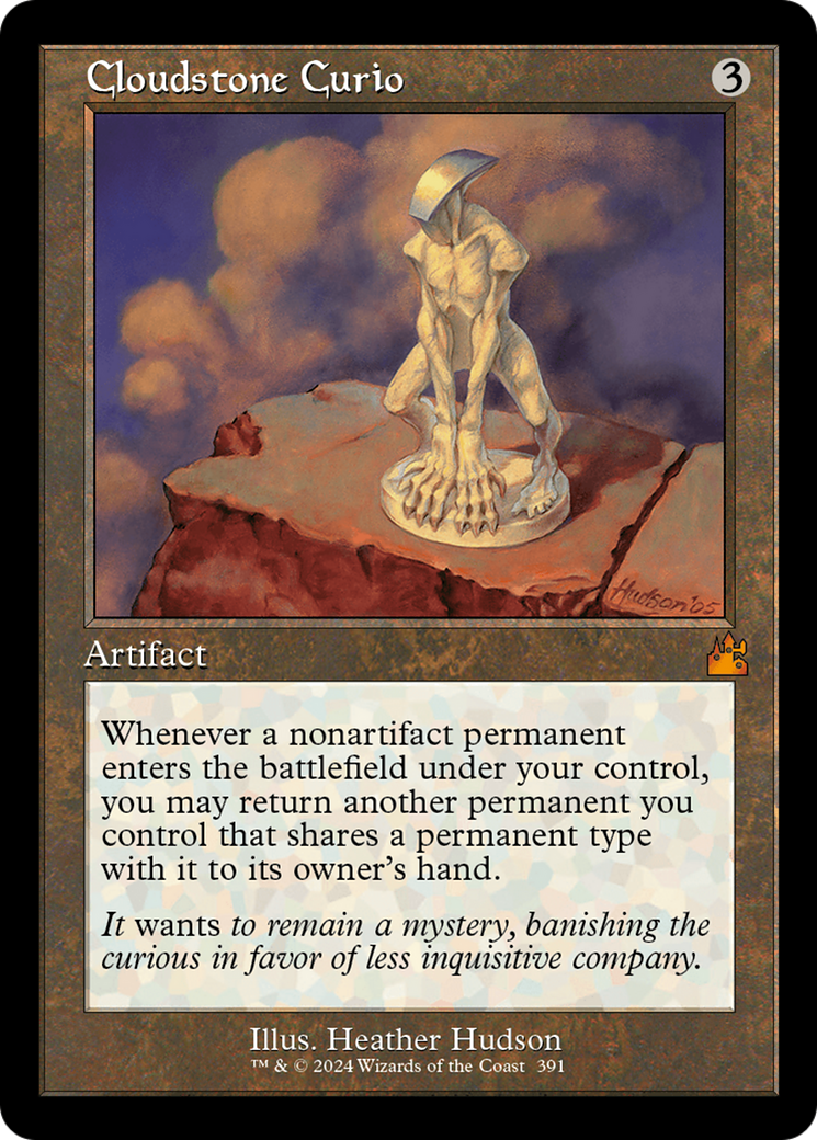 Cloudstone Curio (Retro Frame) [Ravnica Remastered] | Mega City Incorporated