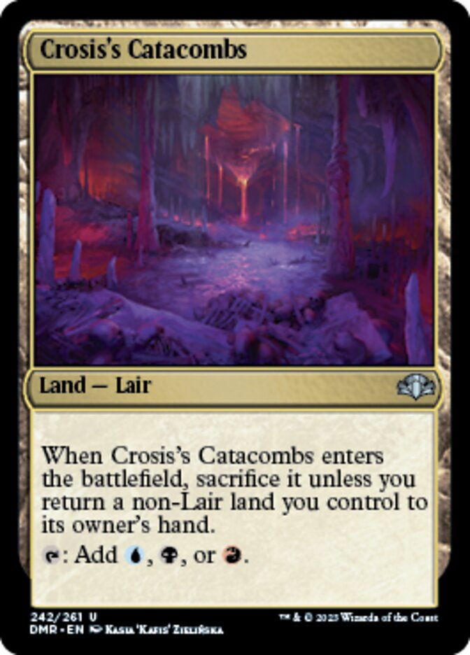 Crosis's Catacombs [Dominaria Remastered] | Mega City Incorporated