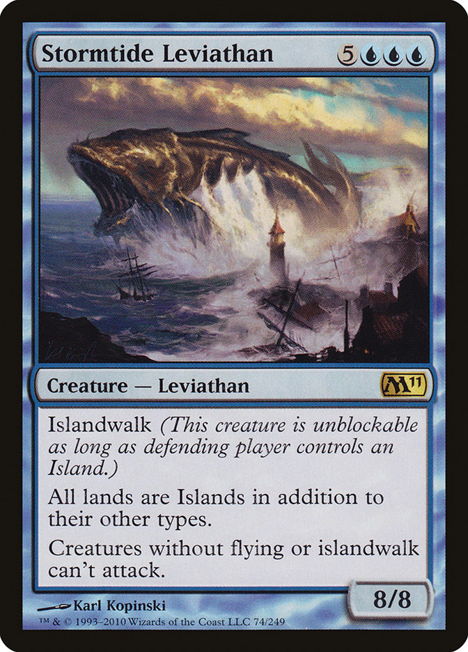 Stormtide Leviathan [Magic 2011] | Mega City Incorporated