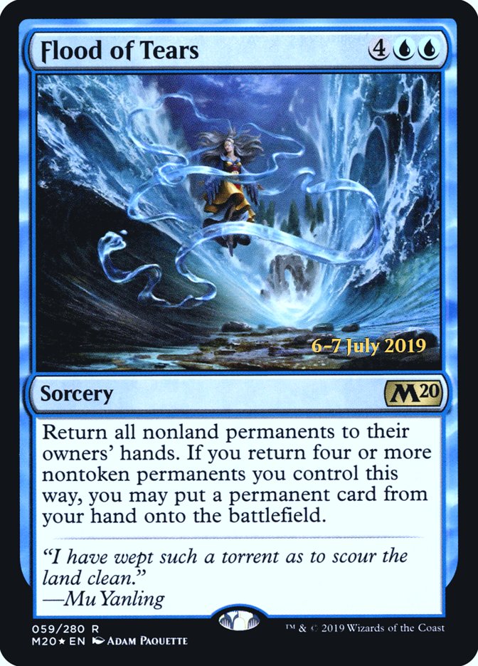 Flood of Tears  [Core Set 2020 Prerelease Promos] | Mega City Incorporated