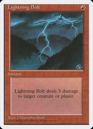 Lightning Bolt [Fourth Edition] | Mega City Incorporated