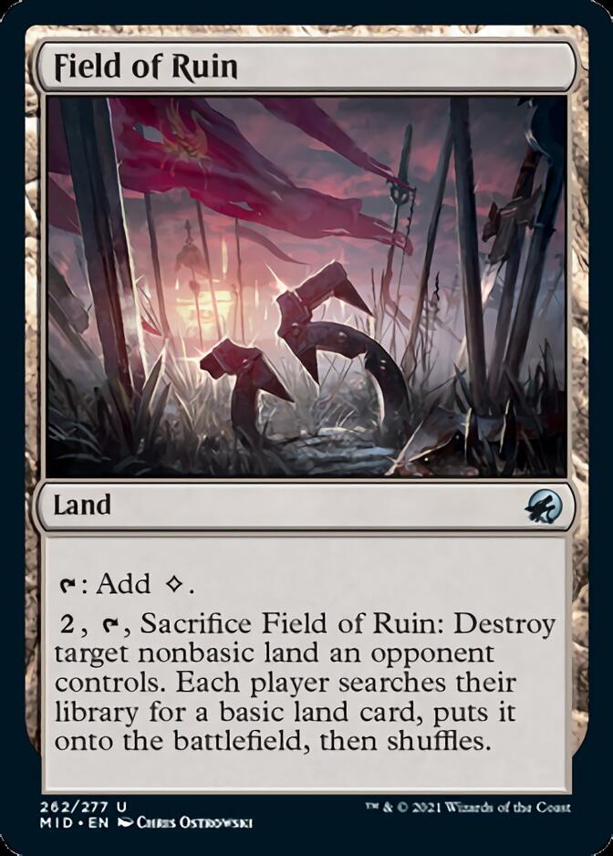 Field of Ruin [Innistrad: Midnight Hunt] | Mega City Incorporated