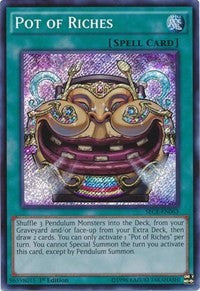 Pot of Riches [SECE-EN063] Secret Rare | Mega City Incorporated