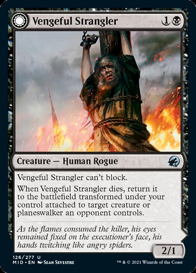 Vengeful Strangler // Strangling Grasp [Innistrad: Midnight Hunt] | Mega City Incorporated