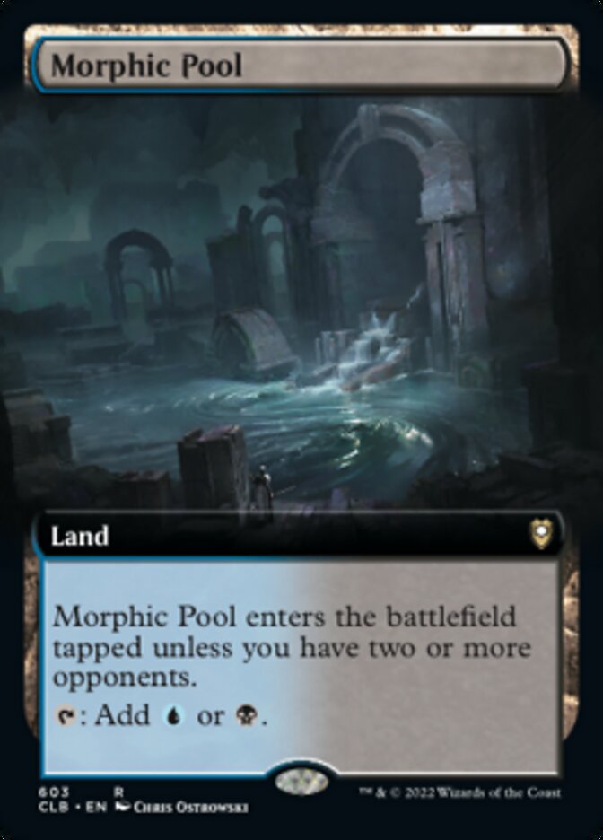 Morphic Pool (Extended Art) [Commander Legends: Battle for Baldur's Gate] | Mega City Incorporated