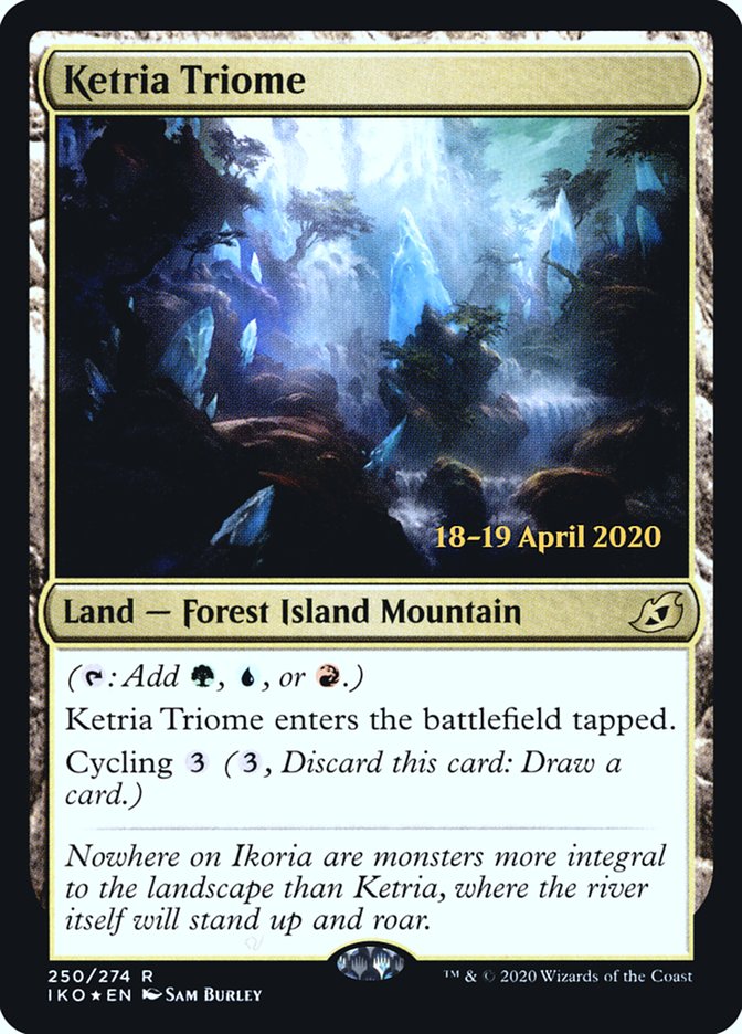 Ketria Triome  [Ikoria: Lair of Behemoths Prerelease Promos] | Mega City Incorporated