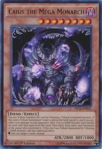 Caius the Mega Monarch [SECE-EN035] Ultra Rare | Mega City Incorporated