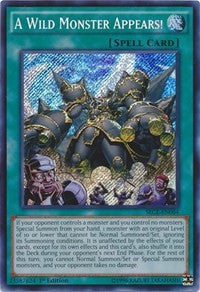 A Wild Monster Appears! [SECE-EN064] Secret Rare | Mega City Incorporated