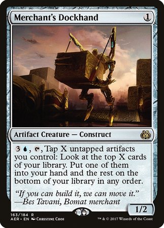 Merchant's Dockhand [Aether Revolt] | Mega City Incorporated