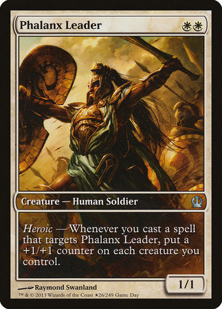 Phalanx Leader [Theros Promos] | Mega City Incorporated