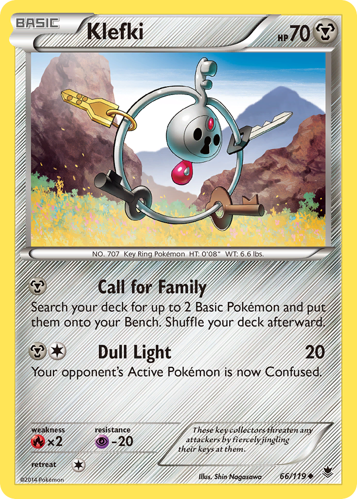 Klefki (66/119) [XY: Phantom Forces] | Mega City Incorporated