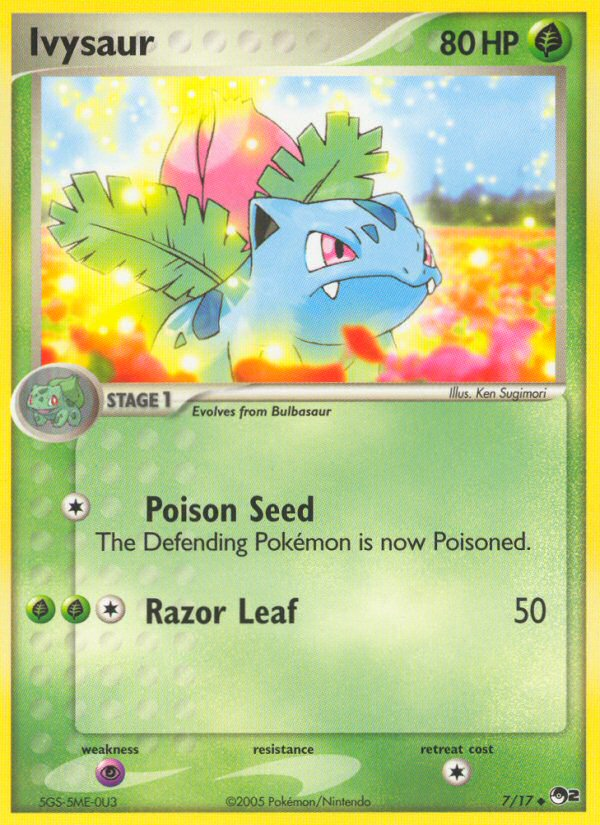 Ivysaur (7/17) [POP Series 2] | Mega City Incorporated