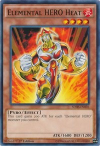 Elemental HERO Heat [SDHS-EN005] Common | Mega City Incorporated