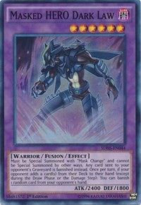 Masked HERO Dark Law [SDHS-EN044] Super Rare | Mega City Incorporated