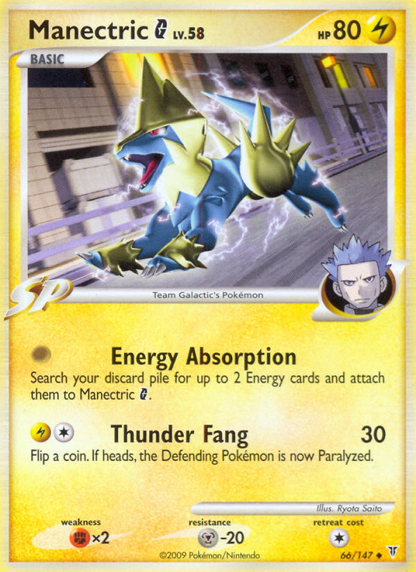 Manectric G (66/147) [Platinum: Supreme Victors] | Mega City Incorporated