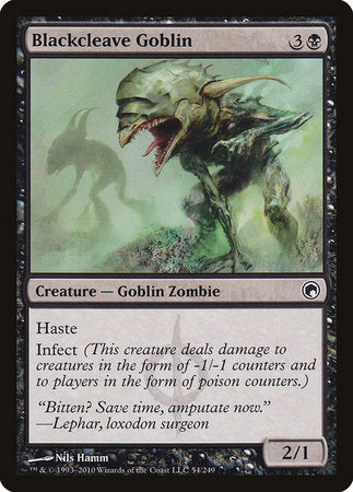 Blackcleave Goblin [Scars of Mirrodin] | Mega City Incorporated