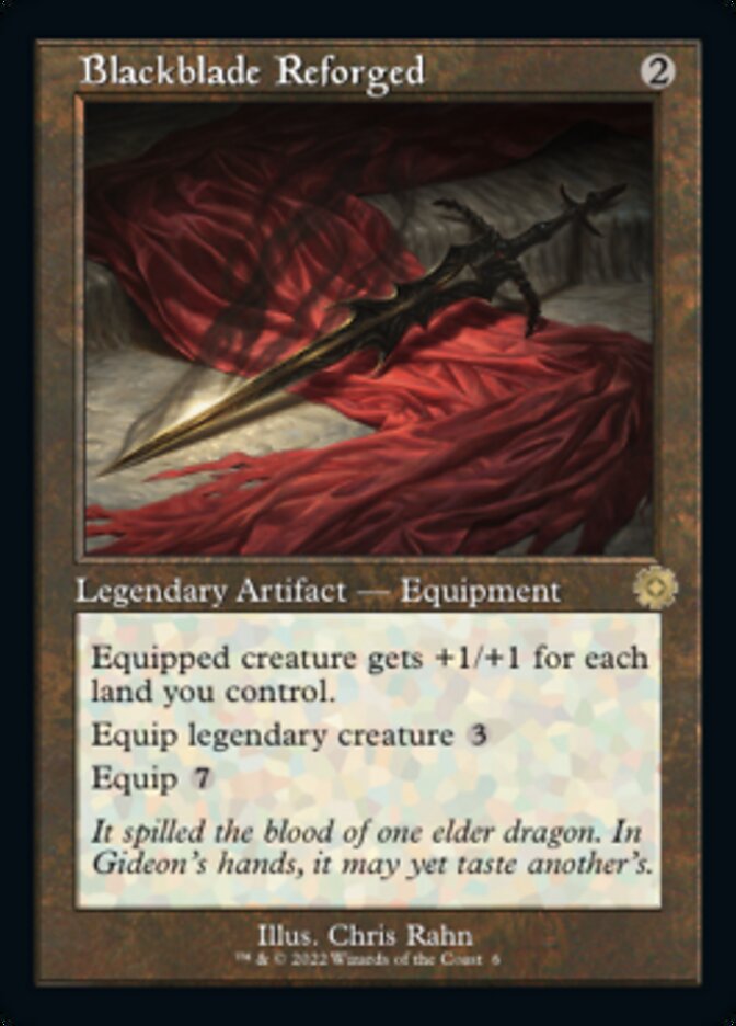 Blackblade Reforged (Retro) [The Brothers' War Retro Artifacts] | Mega City Incorporated