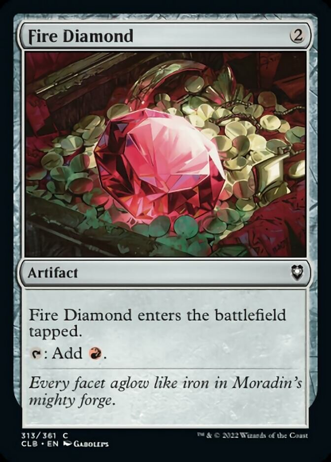 Fire Diamond [Commander Legends: Battle for Baldur's Gate] | Mega City Incorporated