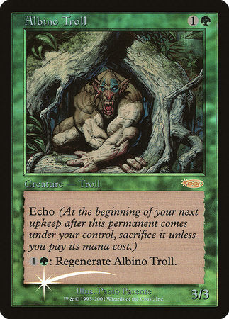 Albino Troll [Friday Night Magic 2002] | Mega City Incorporated