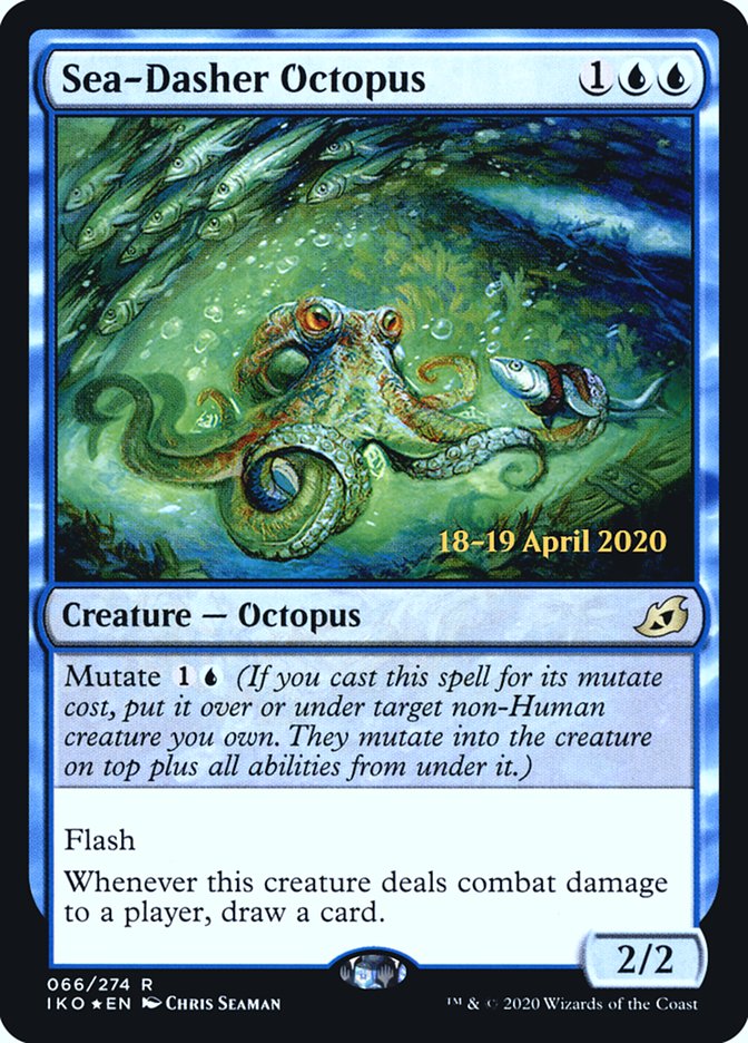 Sea-Dasher Octopus  [Ikoria: Lair of Behemoths Prerelease Promos] | Mega City Incorporated