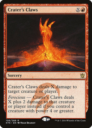 Crater's Claws [Khans of Tarkir] | Mega City Incorporated