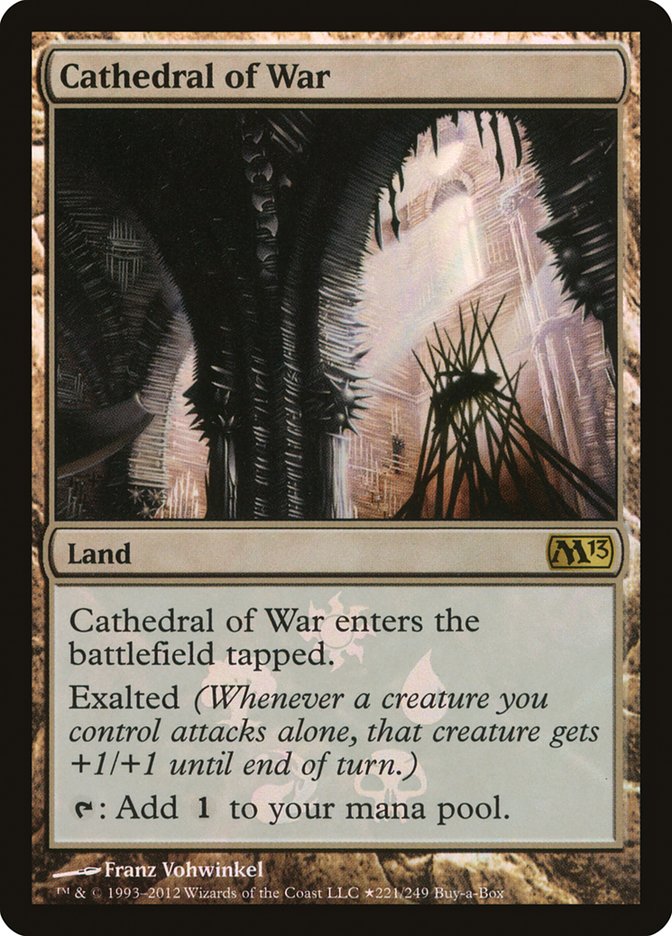 Cathedral of War (Buy-A-Box) [Magic 2013 Promos] | Mega City Incorporated