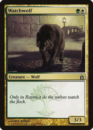 Watchwolf [Ravnica: City of Guilds] | Mega City Incorporated