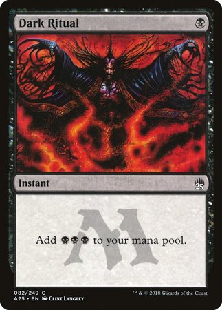 Dark Ritual [Masters 25] | Mega City Incorporated