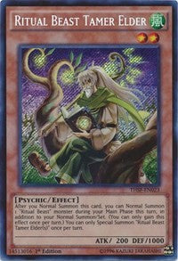 Ritual Beast Tamer Elder [THSF-EN023] Secret Rare | Mega City Incorporated