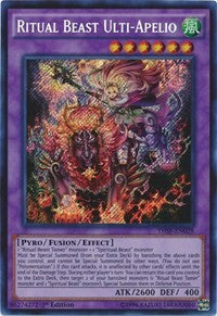 Ritual Beast Ulti-Apelio [THSF-EN028] Secret Rare | Mega City Incorporated