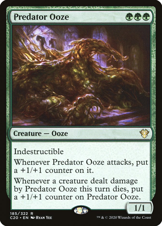 Predator Ooze [Commander 2020] | Mega City Incorporated