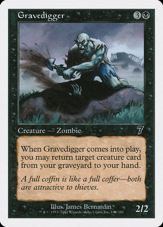 Gravedigger [Seventh Edition] | Mega City Incorporated