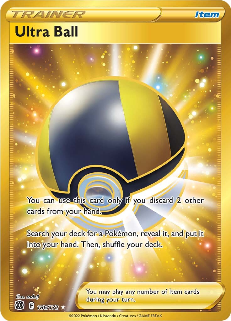 Ultra Ball (186/172) [Sword & Shield: Brilliant Stars] | Mega City Incorporated