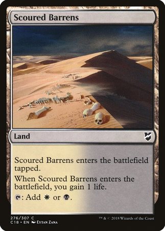 Scoured Barrens [Commander 2018] | Mega City Incorporated