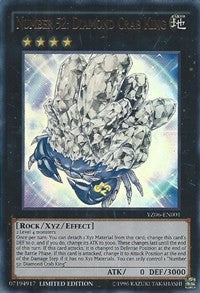 Number 52: Diamond Crab King [YZ06-EN001] Ultra Rare | Mega City Incorporated