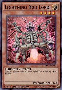 Lightning Rod Lord (SE) [SECE-ENS09] Super Rare | Mega City Incorporated