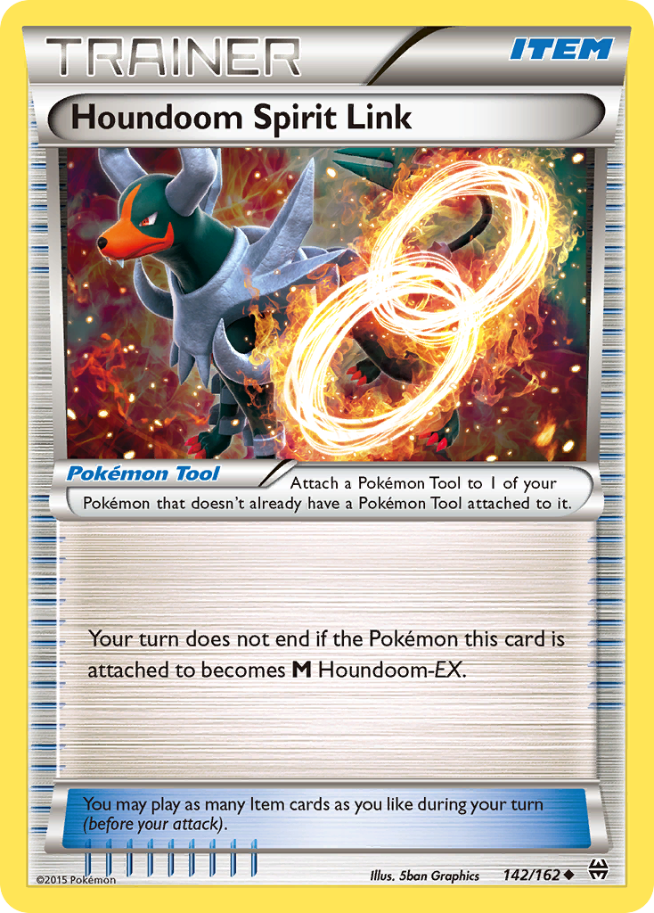 Houndoom Spirit Link (142/162) [XY: BREAKthrough] | Mega City Incorporated