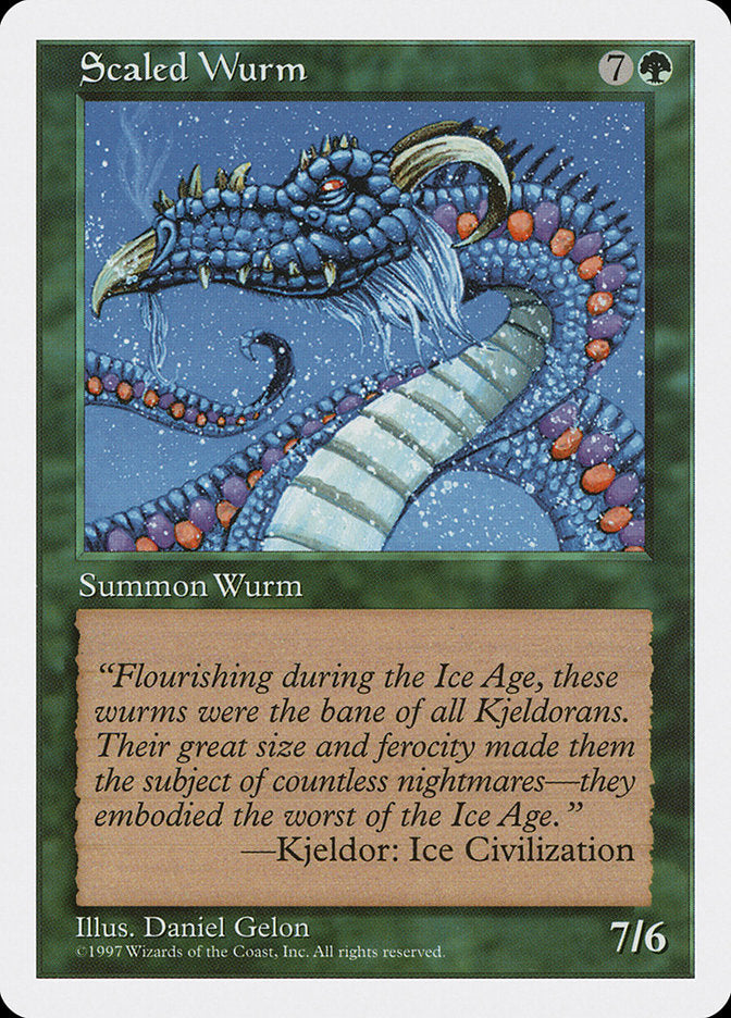 Scaled Wurm [Fifth Edition] | Mega City Incorporated