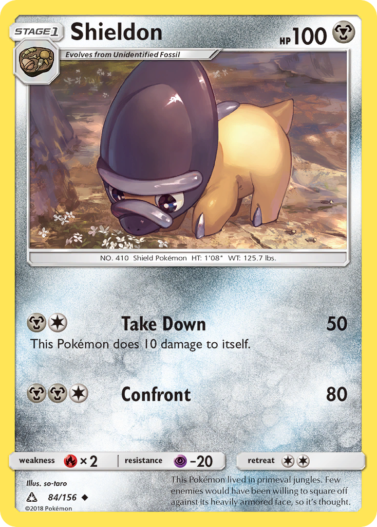 Shieldon (84/156) [Sun & Moon: Ultra Prism] | Mega City Incorporated