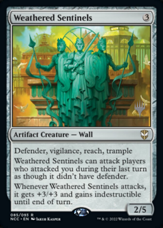 Weathered Sentinels (Promo Pack) [Streets of New Capenna Commander Promos] | Mega City Incorporated