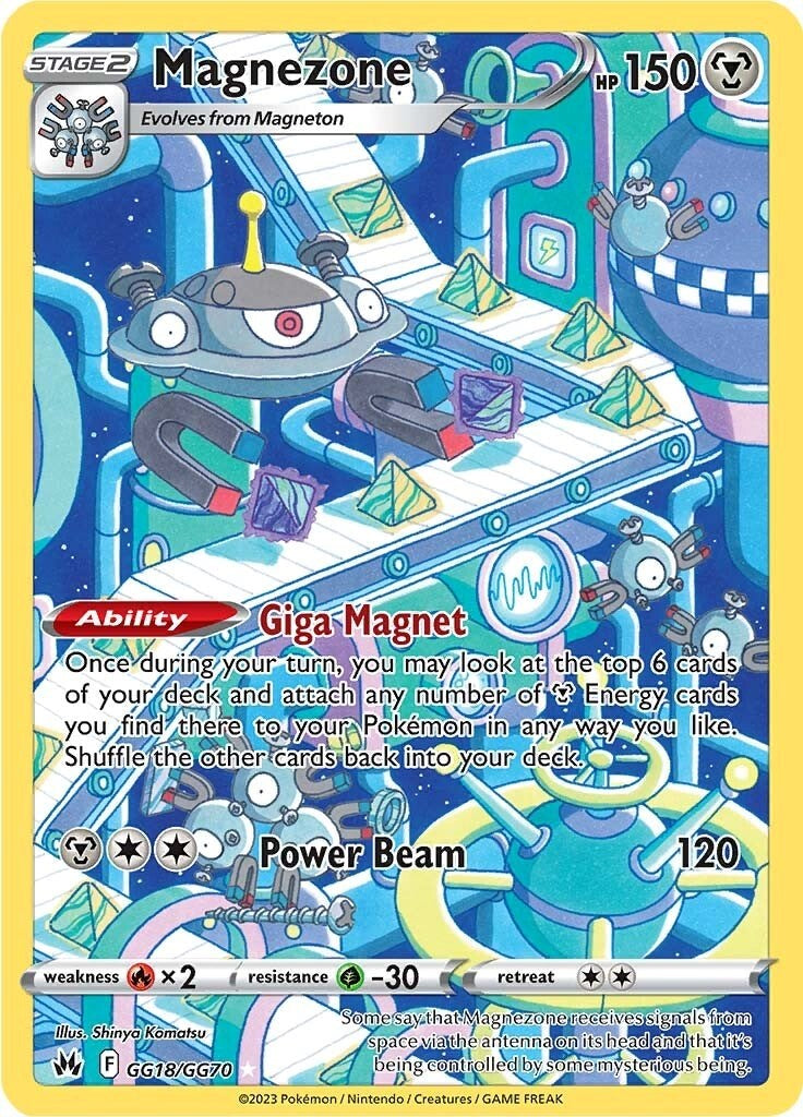 Magnezone (GG18/GG70) [Sword & Shield: Crown Zenith] | Mega City Incorporated