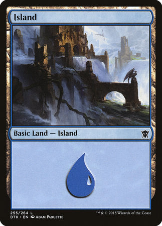 Island (255) [Dragons of Tarkir] | Mega City Incorporated