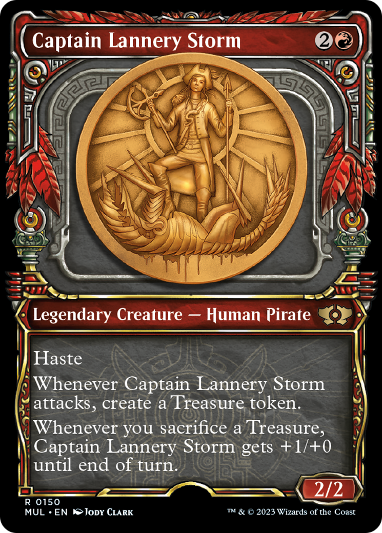 Captain Lannery Storm (Halo Foil) [Multiverse Legends] | Mega City Incorporated