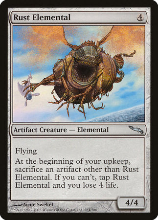 Rust Elemental [Mirrodin] | Mega City Incorporated