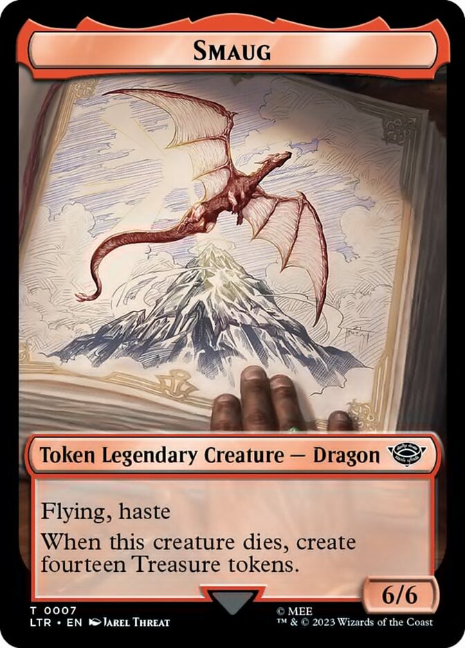 Smaug Token [The Lord of the Rings: Tales of Middle-Earth Tokens] | Mega City Incorporated