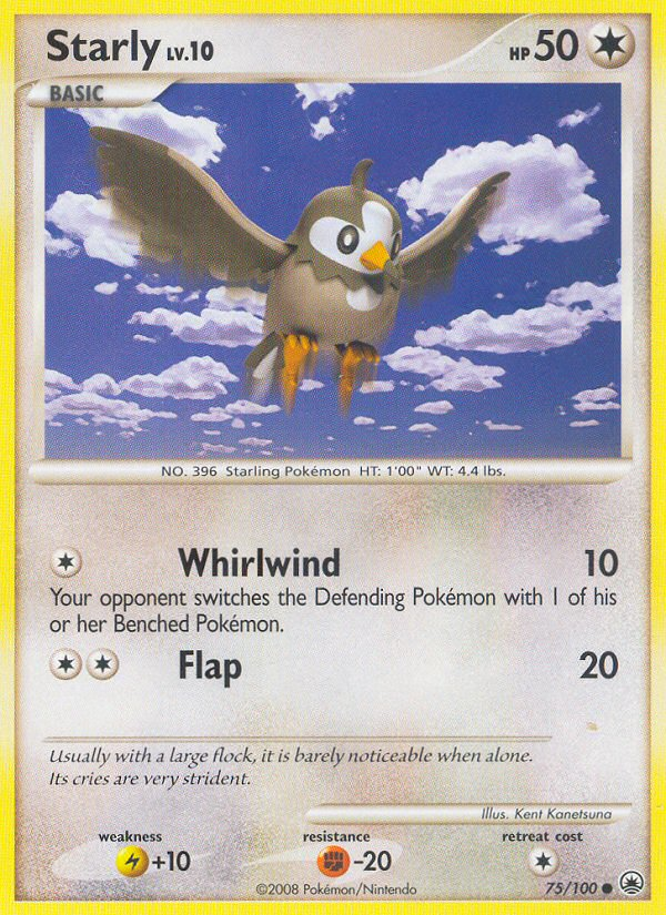 Starly (75/100) [Diamond & Pearl: Majestic Dawn] | Mega City Incorporated